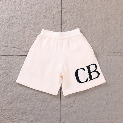 "cb" shorts beige