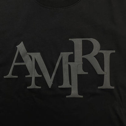 "Miri-STAGGERED LOGO" T-SHIRT