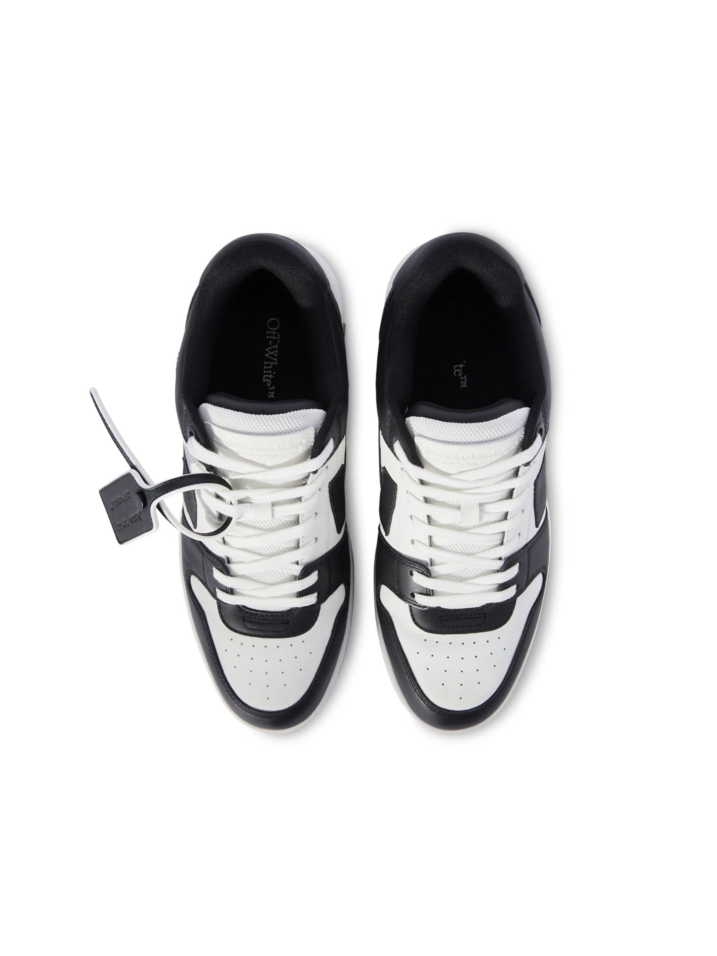 "Off-Sneaker" Black and White