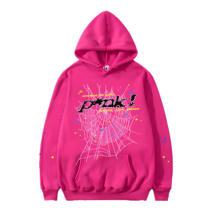 "Sp5der-Hoodie" Pink