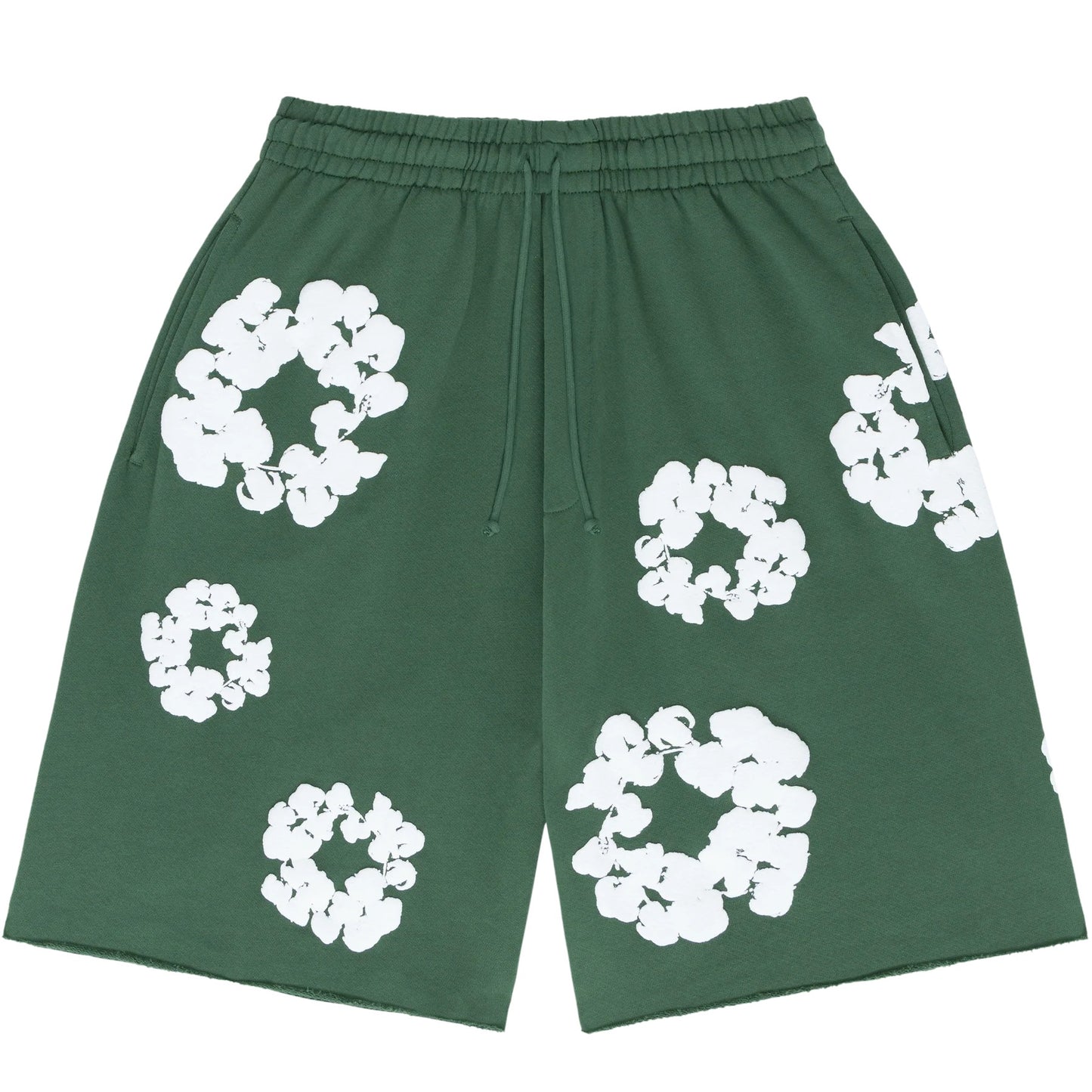 "Flower Shorts" Green