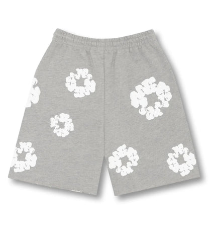 "Flower Shorts" Grey