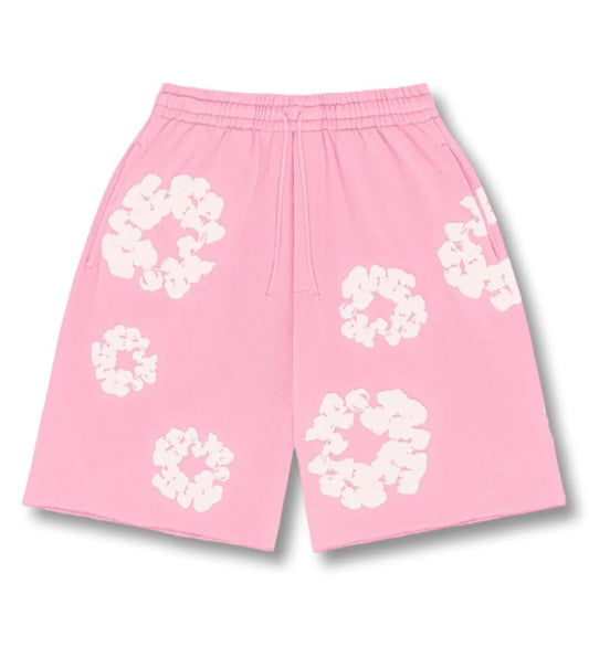 "Flower Shorts" Pink