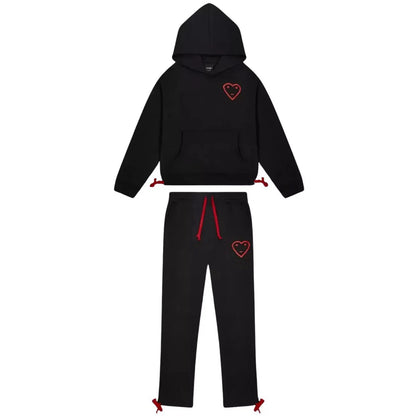 "Sicko-Tracksuit" Black and Red