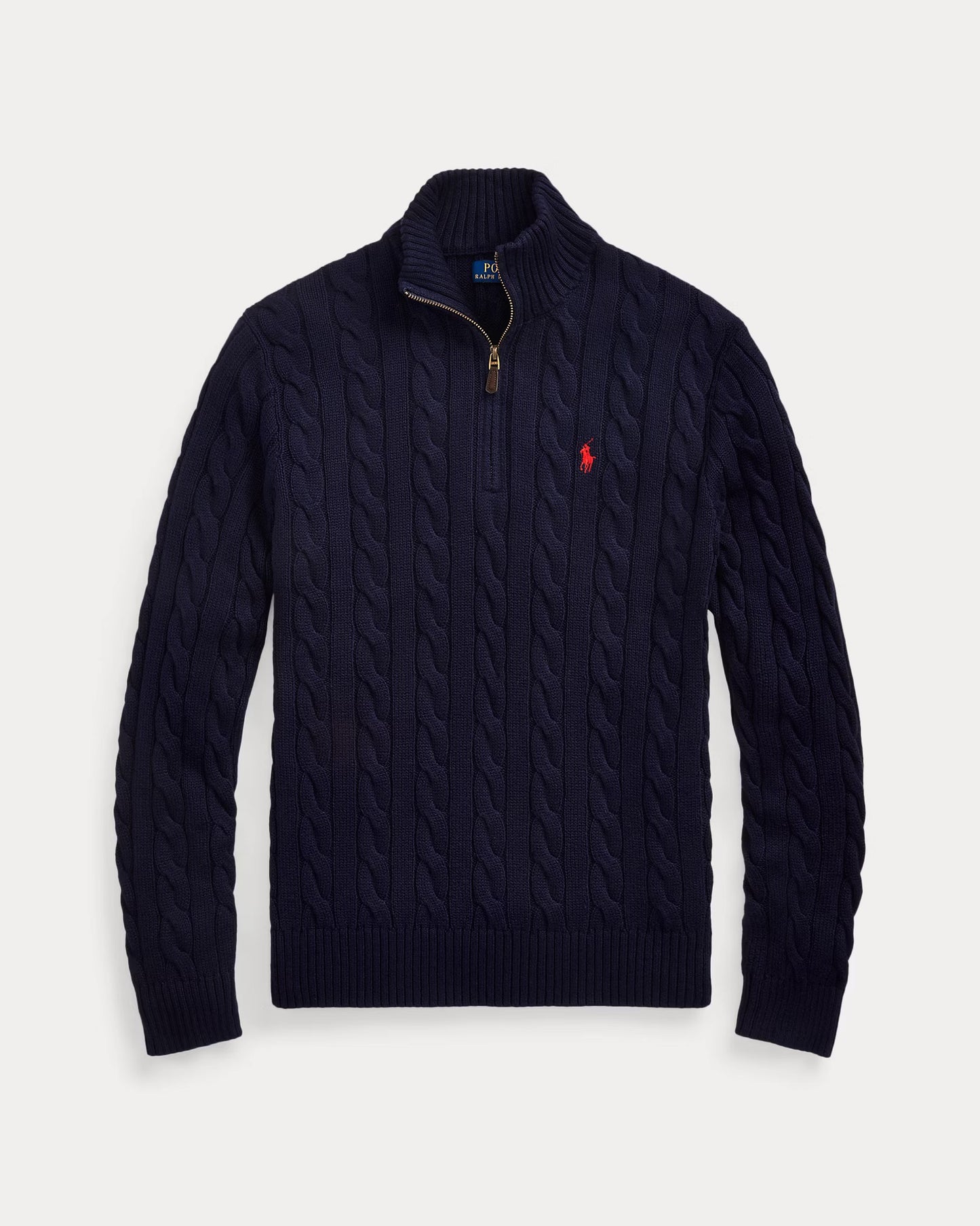"RL" Knit Halfzip