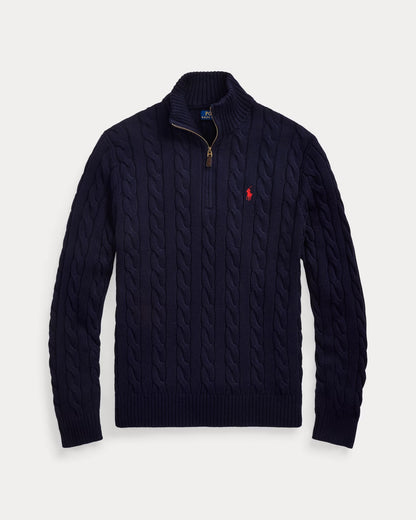 "RL" Knit Halfzip