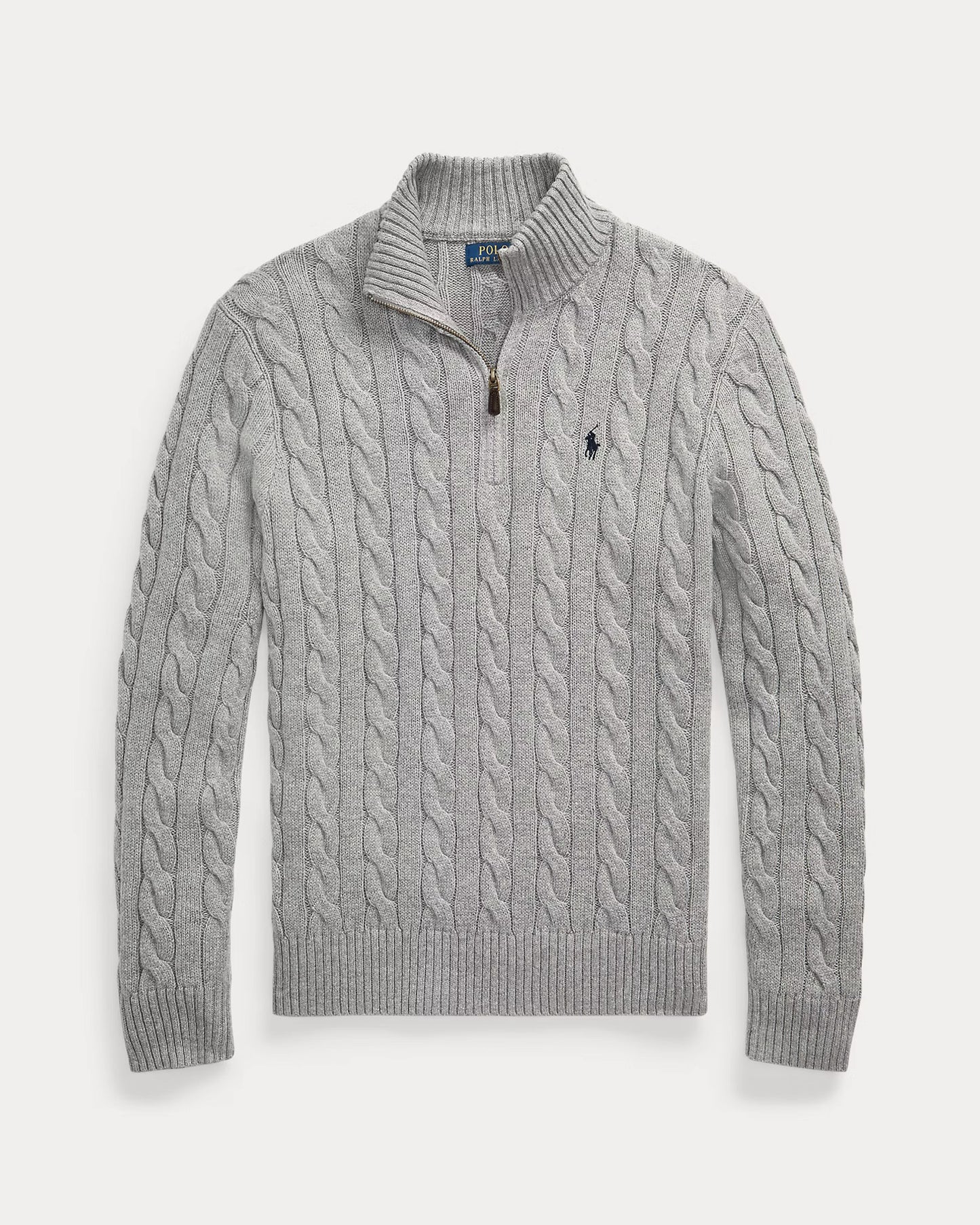 "RL" Knit Halfzip
