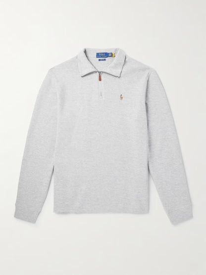 "RL" Halfzip Sweater