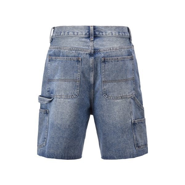 Belleza Blue Carpenter Shorts