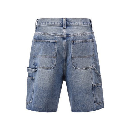 Belleza Blue Carpenter Shorts