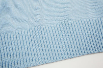 "HEART" - SWEATER BABYBLUE (UNISEX) Lg